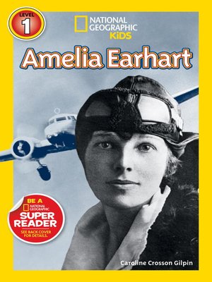 cover image of National Geographic Readers: Amelia Earhart